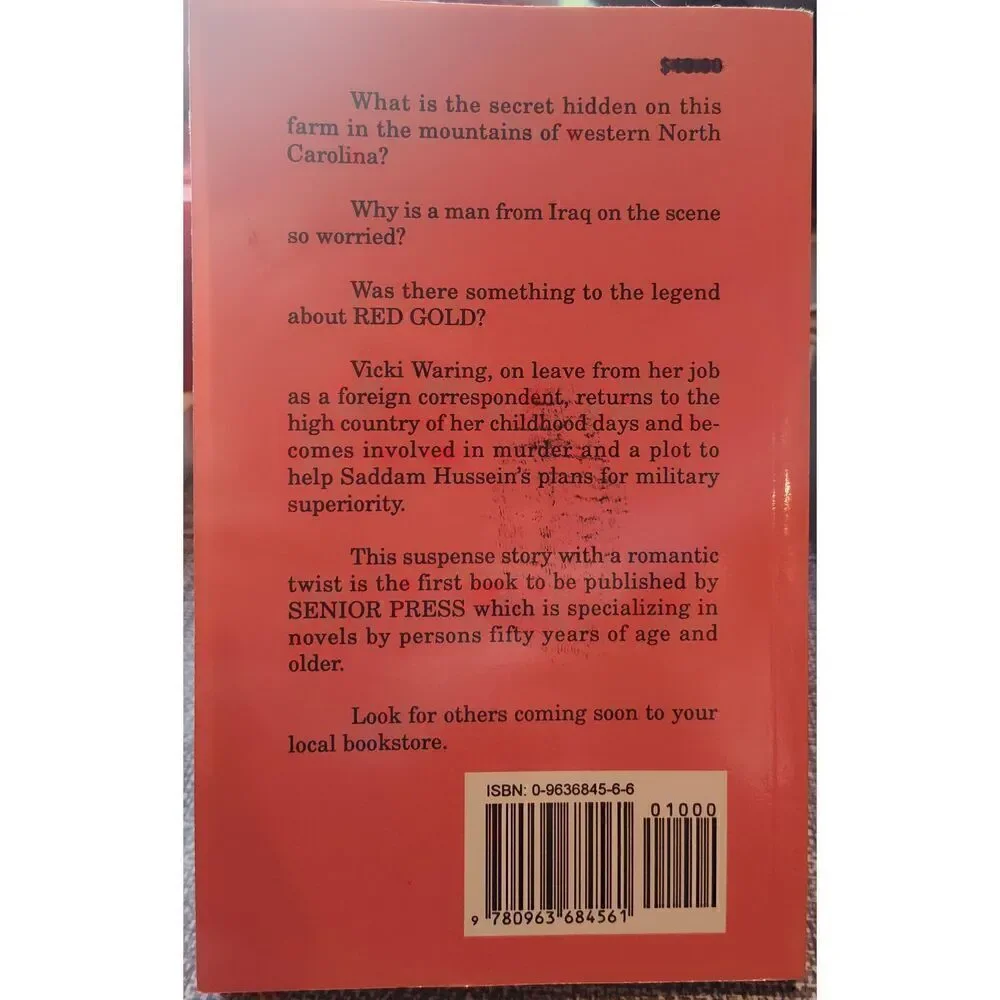 Red Gold by M. Lloyd Bush (1994, Paperback)